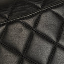 Chanel Kelly Top Handle Black Quilted Lambskin Bag