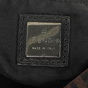 Fendi Brown Zucchino Shoulder Bag