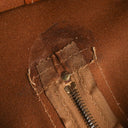 Celine Vintage Macadam Triomphe Brown Travel Bag