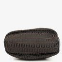 Fendi Brown Zucchino Shoulder Bag