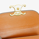 Celine Small Flap Triomphe Leather Wallet