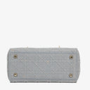 Christian Dior Medium Lady D-Lite Cannage Embroidered Bag