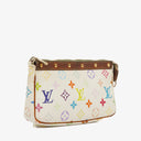 Louis Vuitton Takashi Murakami Pochette Accessoire Multicolor Clutch Handbag