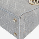 Christian Dior Medium Lady D-Lite Cannage Embroidered Bag