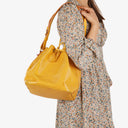 Louis Vuitton Petit Noe Yellow EPI Leather Shoulder Bag