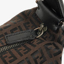 Fendi Brown Zucchino Shoulder Bag