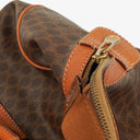 Celine Vintage Macadam Triomphe Brown Travel Bag