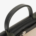 Hermes Herbag PM Vache Hunter Criss Viking 30 Noir 2 Way Bag Palladium Hardware