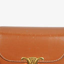 Celine Small Flap Triomphe Leather Wallet