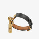 Hermes Kelly Noir Epsom Leather Gold Plated Watch