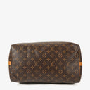 Louis Vuitton Speedy 35 Bandouliere Monogram Canvas Handbag