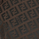 Fendi Brown Zucchino Shoulder Bag