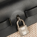 Hermes Herbag PM Vache Hunter Criss Viking 30 Noir 2 Way Bag Palladium Hardware