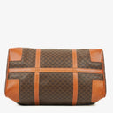 Celine Vintage Macadam Triomphe Brown Travel Bag