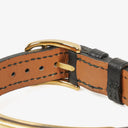 Hermes Kelly Noir Epsom Leather Gold Plated Watch