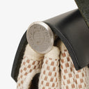 Hermes Herbag PM Vache Hunter Criss Viking 30 Noir 2 Way Bag Palladium Hardware