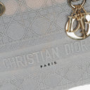 Christian Dior Medium Lady D-Lite Cannage Embroidered Bag