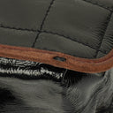 Chanel Patent Leather Chocolate Bar Quilted Tote