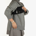 Fendi Baguette Black Neoprene Shoulder Bag