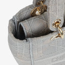 Christian Dior Medium Lady D-Lite Cannage Embroidered Bag
