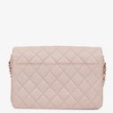 Chanel Light Pink Quilted Lambskin Flap Bag Champaigne Gold - Tone Hardware