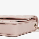 Chanel Light Pink Quilted Lambskin Flap Bag Champaigne Gold - Tone Hardware