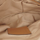 Coach Beige Leather Canvas Soho Buckle Flap Shoulder Bag