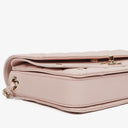 Chanel Light Pink Quilted Lambskin Flap Bag Champaigne Gold - Tone Hardware