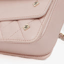 Chanel Light Pink Quilted Lambskin Flap Bag Champaigne Gold - Tone Hardware