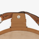 Coach Beige Leather Canvas Soho Buckle Flap Shoulder Bag