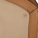 Coach Beige Leather Canvas Soho Buckle Flap Shoulder Bag
