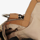 Coach Beige Leather Canvas Soho Buckle Flap Shoulder Bag