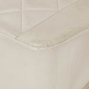 Chanel Diana White Quilted Lambskin Vintage Small Flap Bag With 24K Gold-Plated Hardware