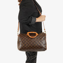 Louis Vuitton Speedy 35 Bandouliere Monogram Canvas Handbag