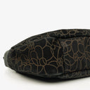 Bolso de Hombro Chanel Camellia en Ante Grabado con Cadena