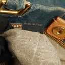Prada Denim Canapa Tote Bag