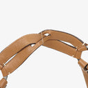 Coach Beige Leather Canvas Soho Buckle Flap Shoulder Bag