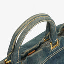 Prada Denim Canapa Tote Bag