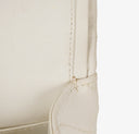 Chanel Small Classic Vintage Double Flap Bag White Quilted Lambskin 24K Gold-Plated Hardware