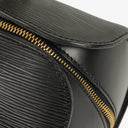 Louis Vuitton Soufflot Handbag In Black Epi Leather