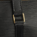 Louis Vuitton Soufflot Handbag In Black Epi Leather