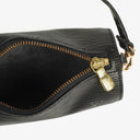 Louis Vuitton Soufflot Handbag In Black Epi Leather