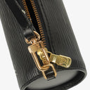 Louis Vuitton Soufflot Handbag In Black Epi Leather