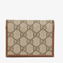 Gucci Horsebit 1955 GG Supreme Canvas Card Case Wallet
