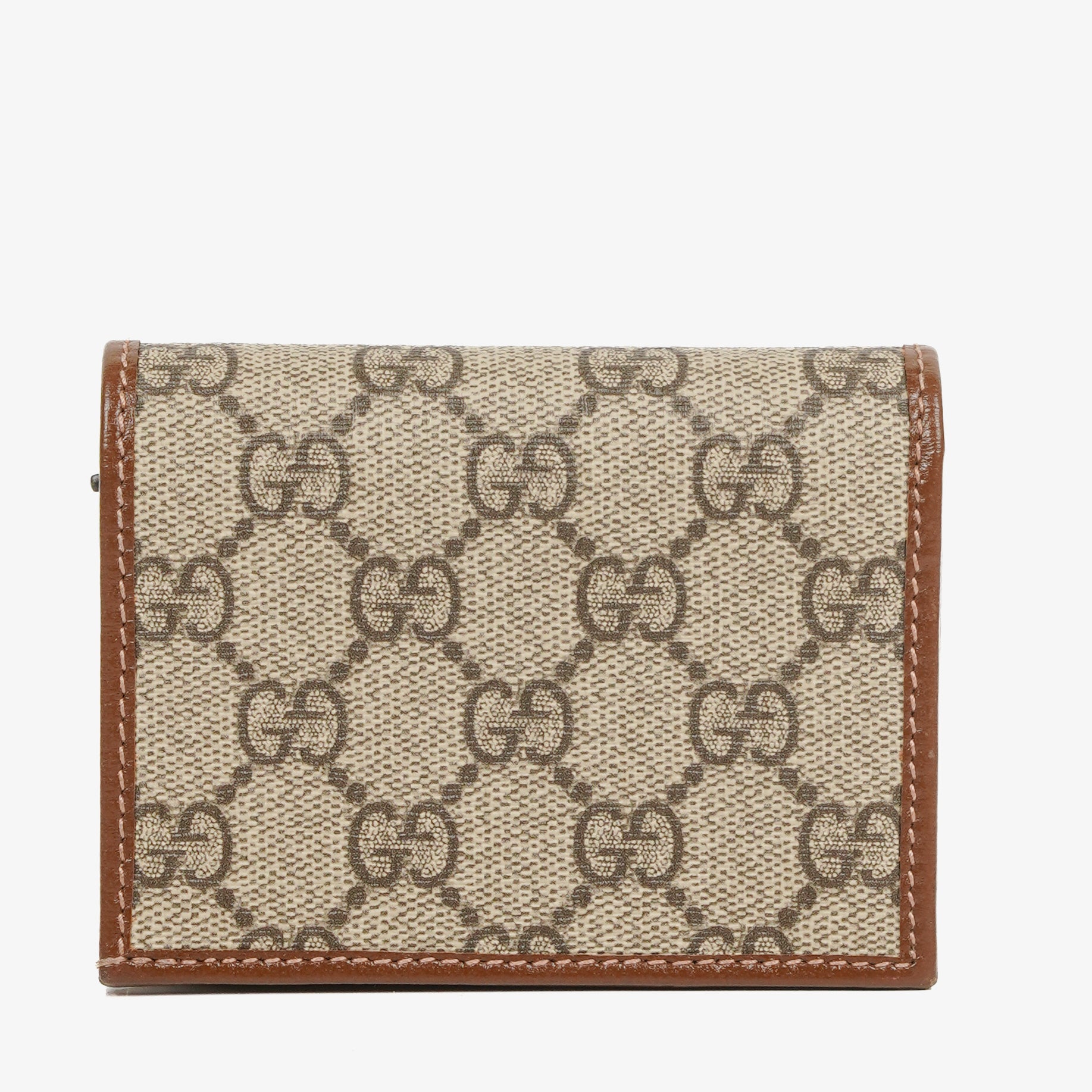 Gucci Horsebit 1955 GG Supreme Canvas Card Case Wallet