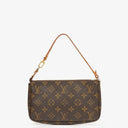 Louis Vuitton Pochette Accessoires Monogram Canvas Clutch Handbag