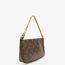 Louis Vuitton Pochette Accessoires Monogram Canvas Clutch Handbag
