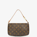 Louis Vuitton Pochette Accessoires Monogram Canvas Clutch Handbag