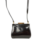 Gucci Black Patent Leather Shouder Bag