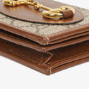 Gucci Horsebit 1955 GG Supreme Canvas Card Case Wallet